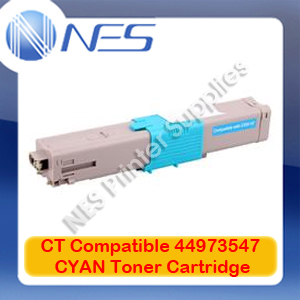 CT 44973547 CYAN Compatible Toner Cartridge for OKI MC342/C301/C321/C301DN (1.1K)